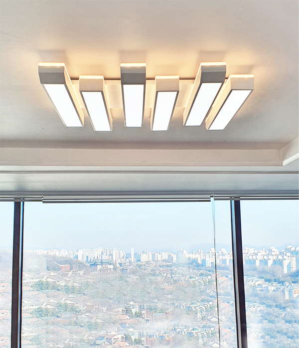 소나타6등150W 국산LED거실등 아파트거실등