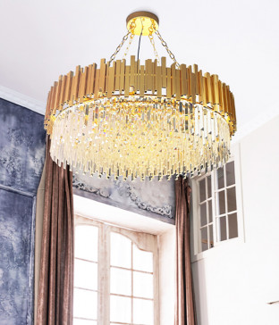 W 카이로 22등 크리스탈조명 로비조명 거실조명