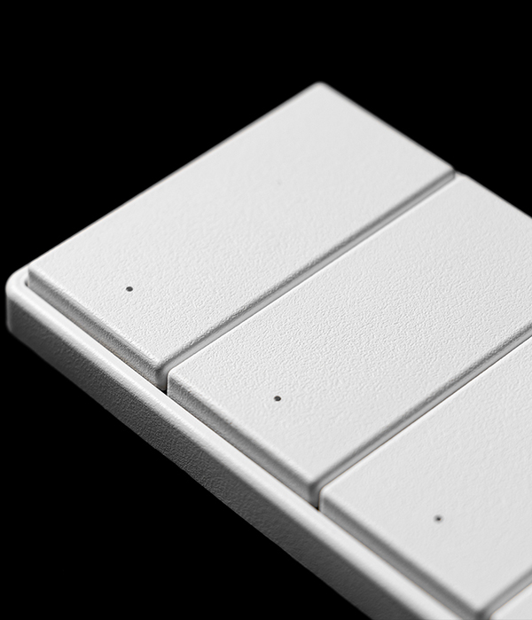 W 파츠 스위치_2구 4회로 (3로 선택 가능)